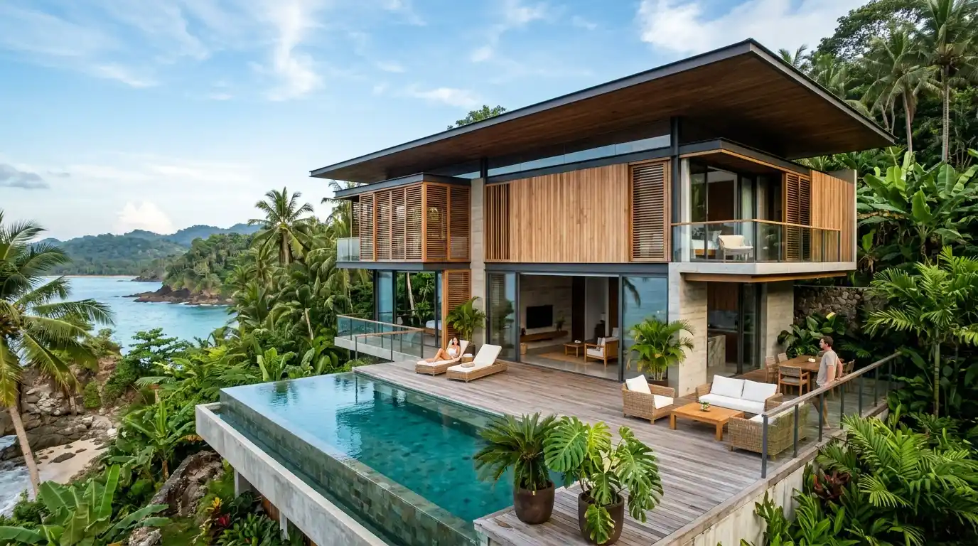 Arsitektur Tropis Modern Panduan Lengkap Hunian Sejuk - Arsitekita