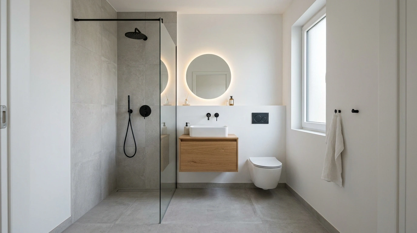 22 Desain Kamar Mandi Minimalis 2x2 Terbaik, Anti Sumpek! - Arsitekita